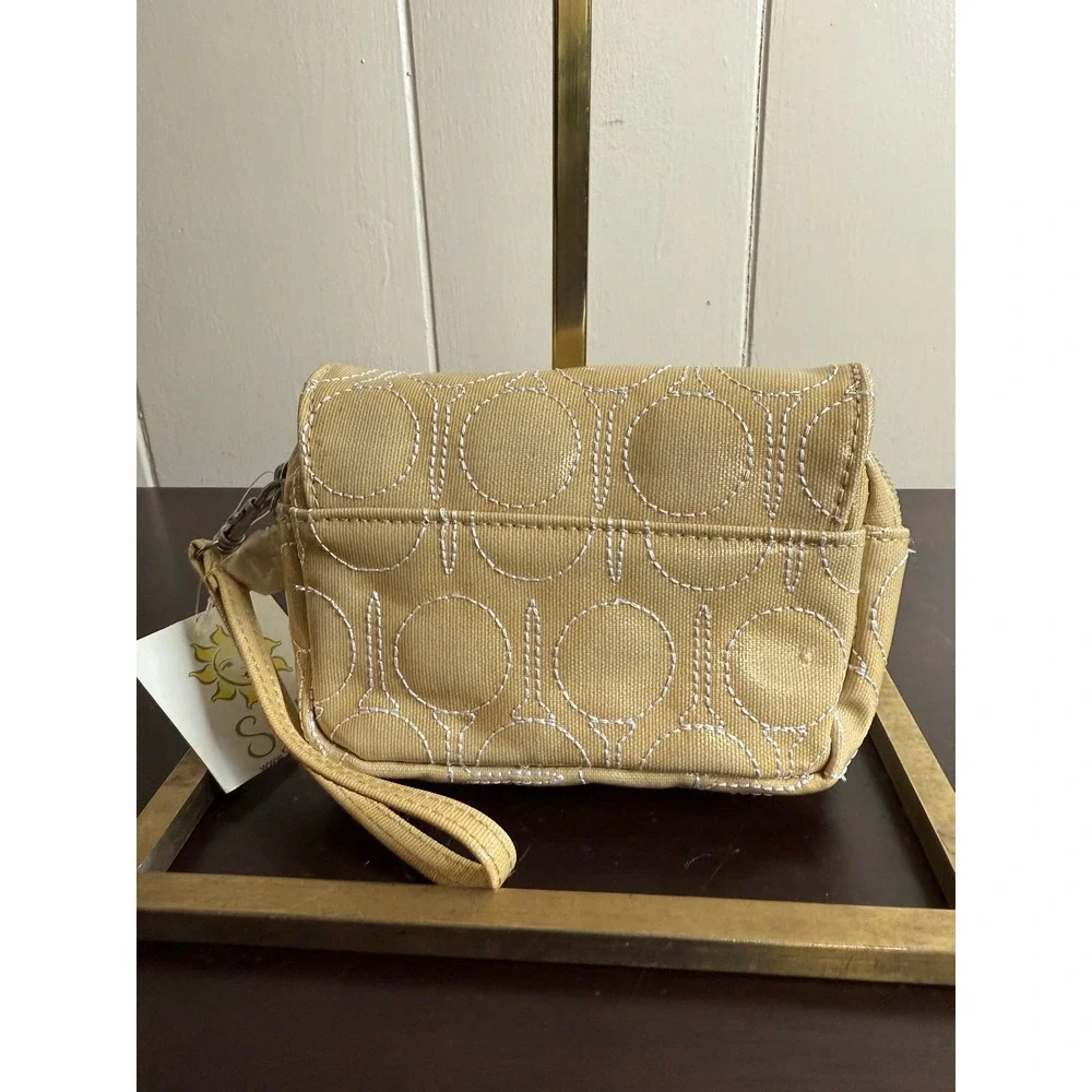 Sunny Hawaii Wristlet Women's Handbag‎ Purse with Mirror NWT